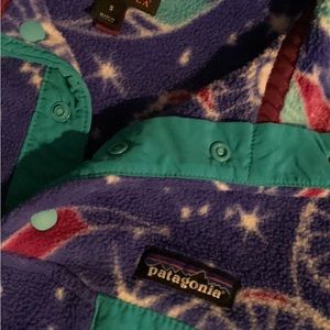 Patagonia pullover owl print
